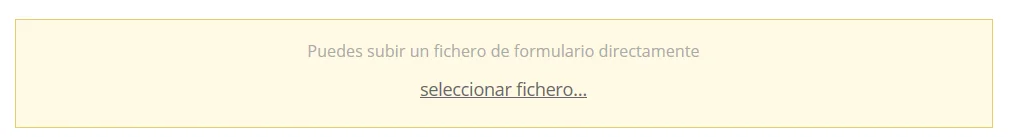 Seleccionar fichero para hacer un traspaso de plantillas